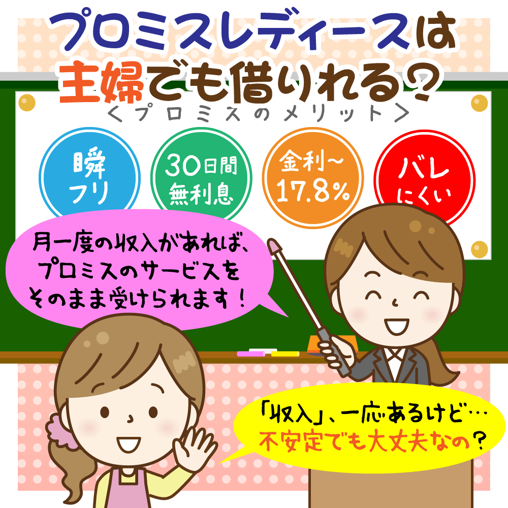 1分で分かる 主婦のためのプロミスレディース入門 口コミ 体験談も 1分で分かる 主婦のためのプロミスレディース入門 口コミ 体験談も