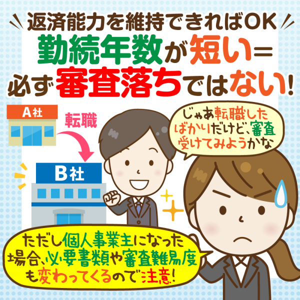 【転職直後】勤続3ヶ月以下でのカードローン審査:申込先の選択、必要書類他