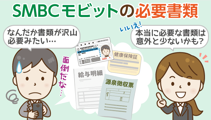 SMBCモビット、「本当の」必要書類は公式HPと全然違う!?契約タイプの選び方も